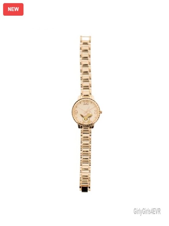 Pokemon Eevee Rose Gold Etched Metal Analog Watch